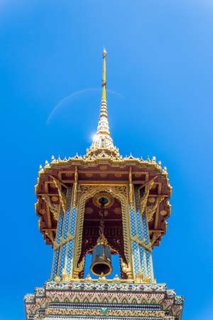 Grand Palace or Wat Phra Kaeo is amazing temple in Thailandのeditorial素材