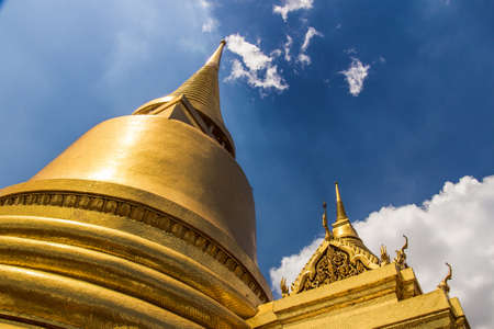 Grand Palace or Wat Phra Kaeo is amazing temple in Thailandのeditorial素材