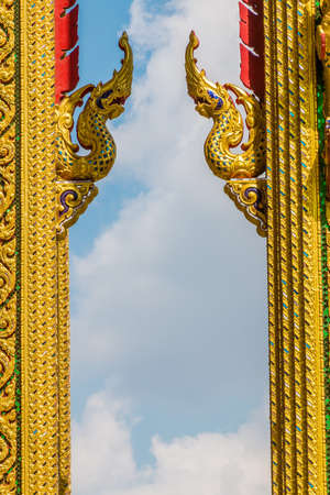 There are many amazing temples in Thailand.の写真素材