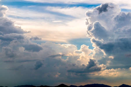 The Nature of cloud always change all the time.の写真素材