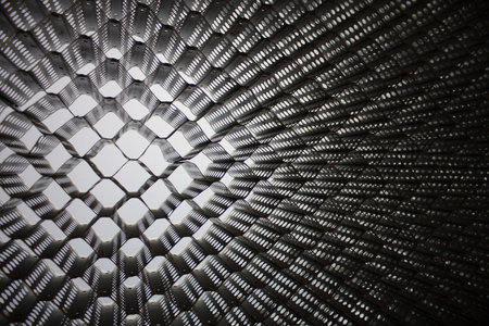 steel meshの写真素材