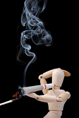 Smoking marijuanaの写真素材