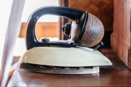 Antique irons の写真素材