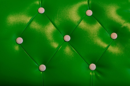 green picture of  leather upholsteryの写真素材