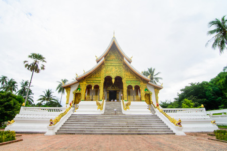 Temple in Luang Prabang Royal Palace Museum, Laosのeditorial素材