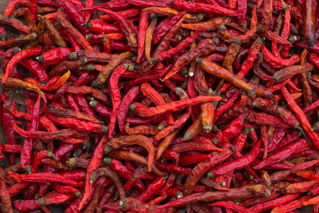 spices - dried red hot chilli chillies pepper