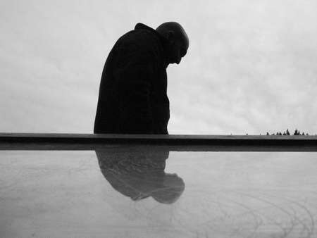 Image of a thoughtful manの写真素材