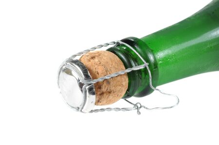 Champagne bottle on white
の写真素材