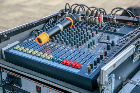 audio mixerのeditorial素材