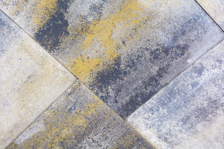 Background from granite. Beautiful flooring for sitting room or garden.の写真素材