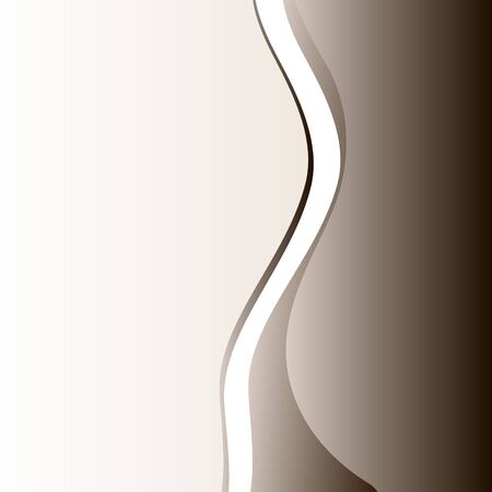 The contour of the female body. Abstract illustration on a white background.のイラスト素材