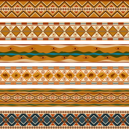 Seamless abstract patterned design  Seamless background のイラスト素材