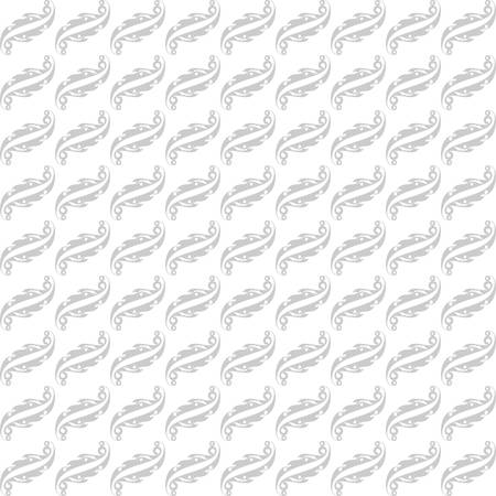 Abstract pattern in oriental style  The illustration on a white background のイラスト素材