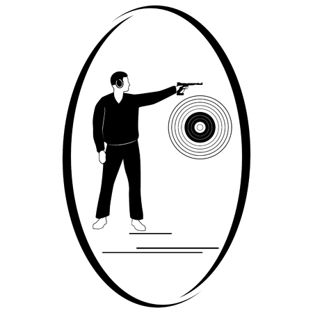 Summer kinds of sports  Illustration on a sports theme のイラスト素材