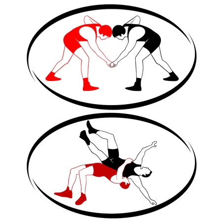 Summer kinds of sports  Illustration on a sports theme のイラスト素材