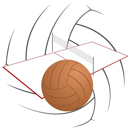 Summer kinds of sports  Illustration on a sports theme のイラスト素材