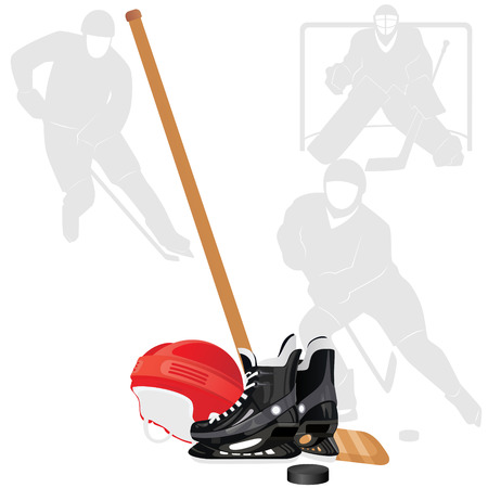 Winter sports competitions  Illustration on the theme of winter sportsのイラスト素材