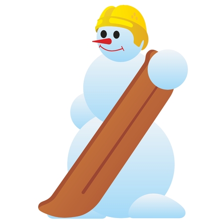 Abstract image of athletes of winter sports. The illustration on a white background.のイラスト素材