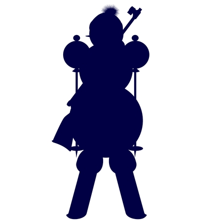 Abstract image of athletes of winter sports. The illustration on a white background.のイラスト素材