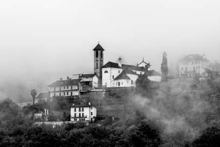 Monteossolan Domodossolaの写真素材