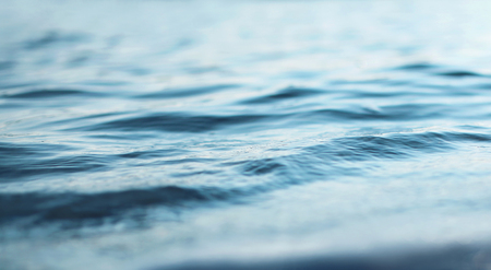 close-up water and waves for abstract or backgroundの写真素材