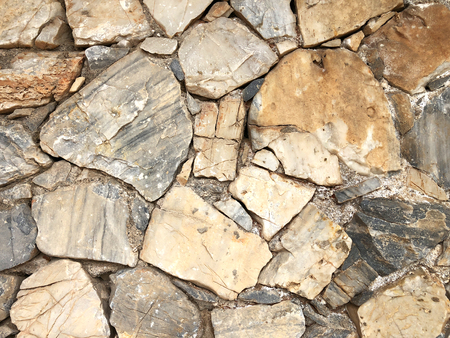 Stone wall for texture background or abstract photoの写真素材