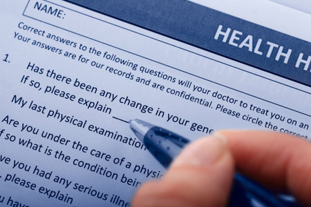 Filling Document Form - Paperwork, office, businessの写真素材