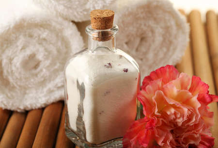 Wellness Concept - SPA - Bath saltの写真素材