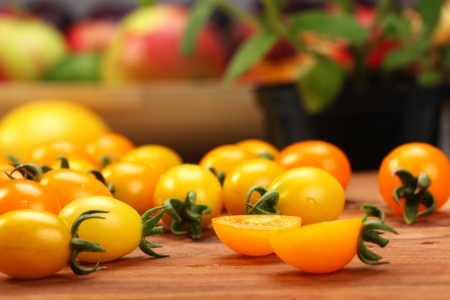 Food Products - freshness - tomato twig の写真素材
