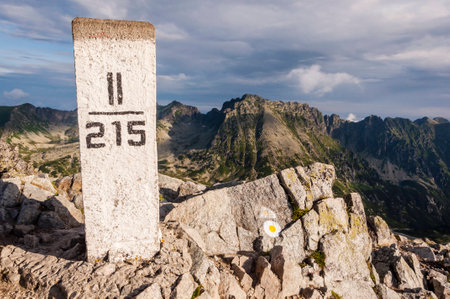 Boundary markerの写真素材