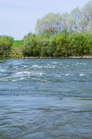 View of the river and its surroundings