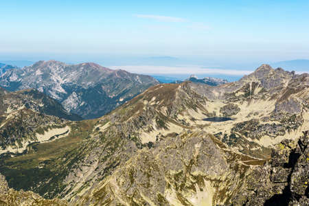 Diverse landscape of the High Tatras and the Western Tatrasの写真素材