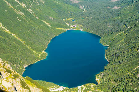 Pond - Sea Eye (Morskie Oko, Morske oko) in Polandの写真素材