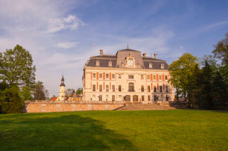 Pszczyna, Poland - May 02, 2012: Pless Castle in Poland.のeditorial素材