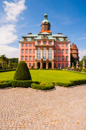 Walbrzych, Poland - June 30, 2013: Ksiaz is a castle in Walbrzych in Lower Silesian Voivodeship in Poland.のeditorial素材