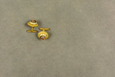 Set of decorative shirt sleeves for an elegant man.