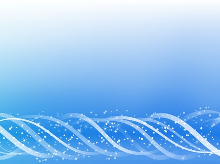 Blue Colorful Glowing Lines Background.のイラスト素材