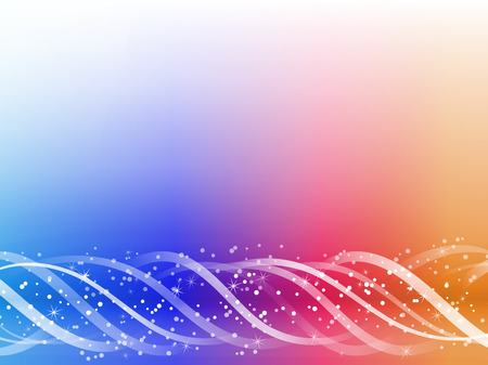 Colorful Glowing Lines Background. のイラスト素材