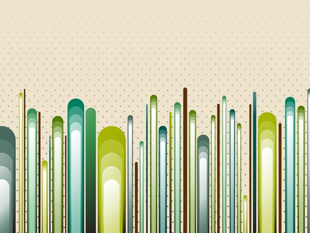 Nature Style Striped Green Backgroundのイラスト素材