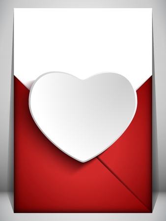 Vector - Valentine Day Heart Letter Loveのイラスト素材