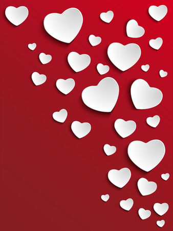 Vector - Valentine Day I Love you Heartのイラスト素材
