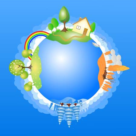 earthのイラスト素材