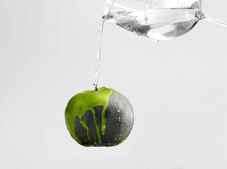 Apple paint の写真素材