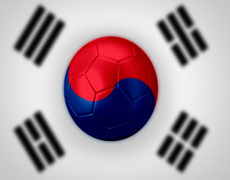Korea Soccerの写真素材