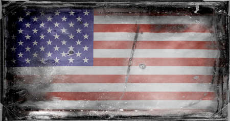 USA flag textured United Stats of Americaの写真素材