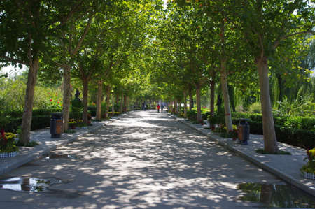 Beautiful park in Chinaの写真素材