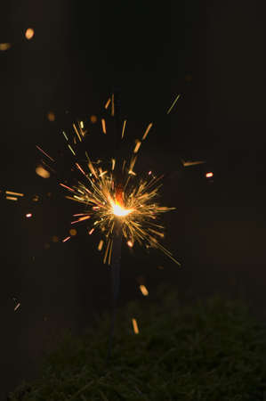 Sparklerの写真素材