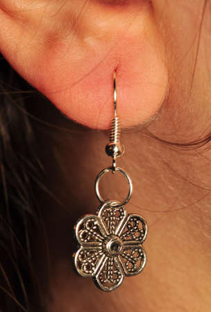 Earringの写真素材