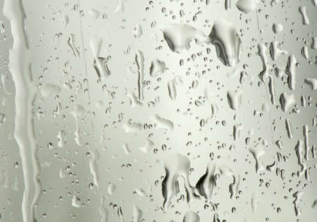 Drops on the glassの写真素材