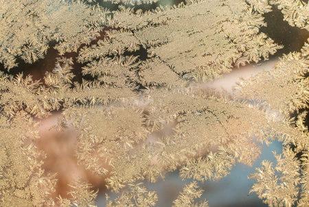 Frost in glass